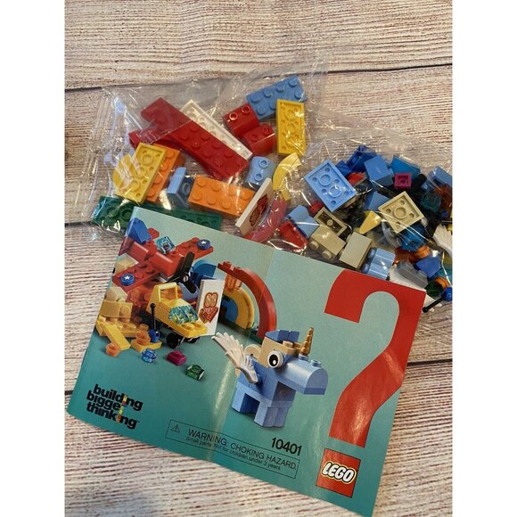 2 Lego Classic Sets Rainbow Pride Unicorn 10401 & Red & Pink 10707 Crab Car - Picture 3 of 3